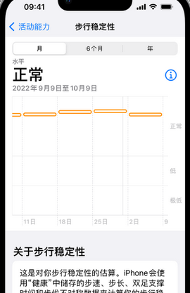 郭河镇iPhone手机维修如何在iPhone开启'步行稳定性通知'