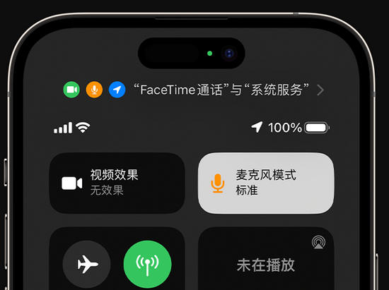 郭河镇苹果授权维修网点分享iPhone在通话时让你的声音更清晰 