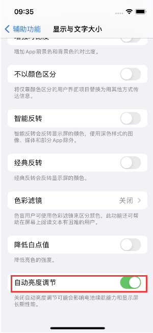 郭河镇苹果15维修店分享iPhone 15 Pro系列屏幕亮度 