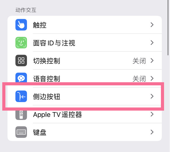 郭河镇苹果14维修店分享iPhone14 Plus侧键双击下载功能关闭方法 