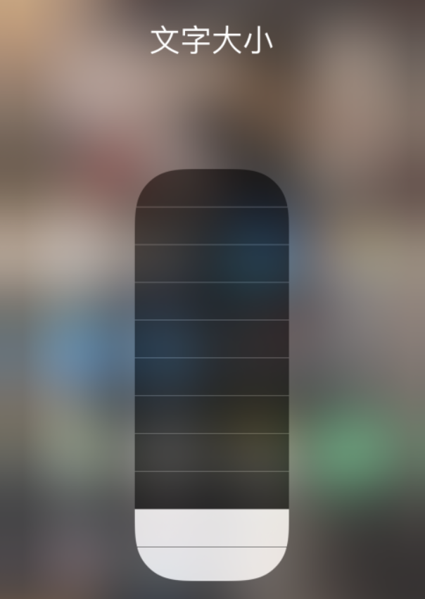 郭河镇苹果手机维修分享小技巧：在 iPhone 控制中心快速调节字体大小 