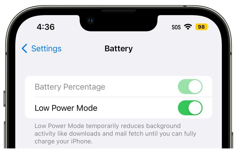 郭河镇苹果手机维修分享iOS 16 Beta 6电池百分比显示和Beta 5有什么不同 