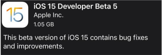 郭河镇苹果手机维修分享如何升级到iOS15.0 beta5 
