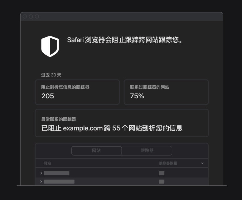 郭河镇苹果手机维修分享如何在 Safari 浏览器中查看和打开隐私报告 